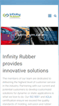 Mobile Screenshot of infinityrubber.com